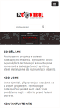 Mobile Screenshot of ezcontrol.cz
